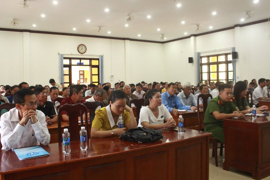 Huyện Cư Kuin tập huấn kiến thức về CĐS cho tổ công nghệ số cộng đồng