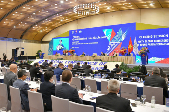 Hội nghị nghị sĩ trẻ toàn cầu lần đầu tiên ra tuyên bố sau 9 kỳ tổ chức