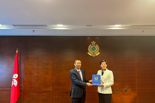 Hải quan Việt Nam tăng cường phối hợp phòng chống buôn lậu với Hải quan Hồng Kông - Trung Quốc