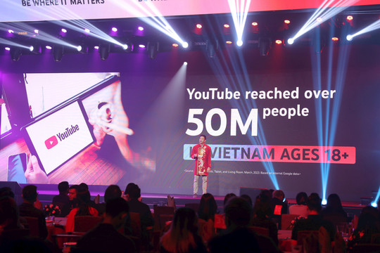 YouTube tiếp cận hơn 50 triệu người trưởng thành ở Việt Nam