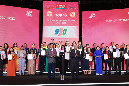 Hai "tên tuổi" ICT được vinh danh Top 10 thương hiệu mạnh Việt Nam‏