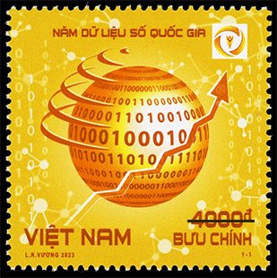 Phát hành bộ tem “Năm Dữ liệu số quốc gia”