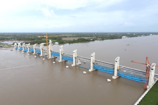 Xâm nhập mặn diễn ra sớm hơn, gay gắt hơn ở Đồng bằng sông Cửu Long
