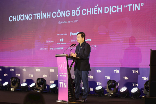 Bộ TT&TT phát động “Chiến dịch Tin” nâng ý thức người dùng Internet tại Việt Nam
