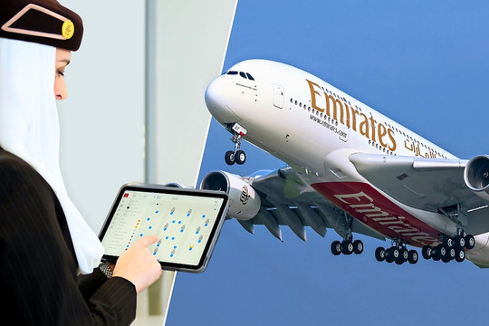 Emirates chuẩn hóa thiết bị liên lạc của nhân viên bằng sản phẩm của Apple