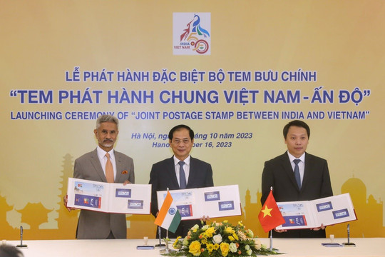 Việt Nam - Ấn Độ phát hành bộ tem chung quảng bá văn hóa, hình ảnh hai đất nước