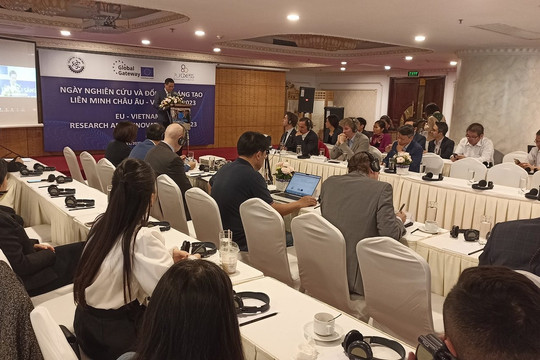 Chương trình hàng đầu của châu Âu hỗ trợ Việt Nam nghiên cứu KHCN và ĐMST