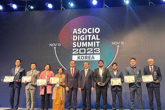 Hai hạng mục đạt giải thưởng quốc tế ASOCIO 2023 của FPT