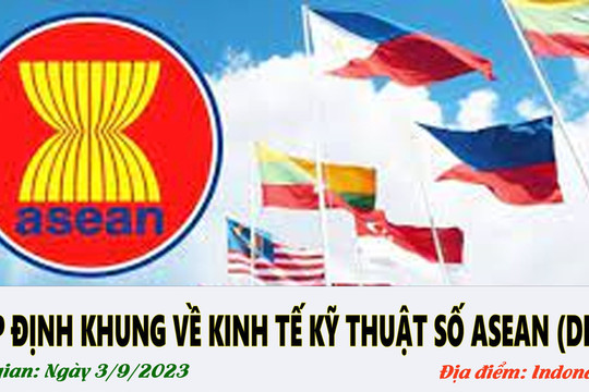 Khởi động Hiệp định khung về Kinh tế Kỹ thuật số ASEAN