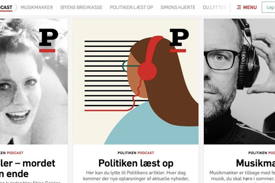 Podcast ngày càng trở nên quan trọng với tờ báo lớn nhất Đan Mạch