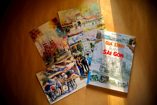 Cuốn sách lấp lánh những chất liệu của đời sống Sài Gòn