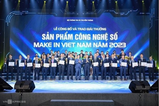 Điểm danh bốn sản phẩm đạt giải Vàng Make in Viet Nam 2023