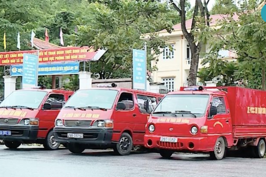 Tuyên Quang: Người dân góp tiền xây dựng mô hình "xe chữa cháy cơ sở"