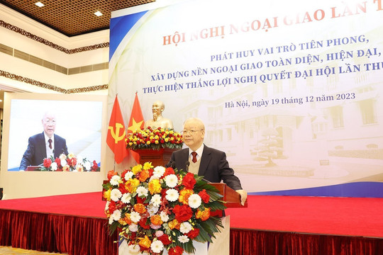 Tổng Bí thư Nguyễn Phú Trọng: Đẩy mạnh chuyển đổi số quốc gia, phát triển kinh tế số, xã hội số