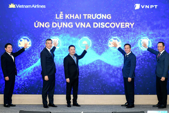 Hợp tác với VNPT, Vietnam Airlines phát triển hàng không số