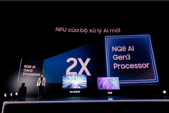 Thế hệ TV Samsung đa nhiệm với hỗ trợ của AI