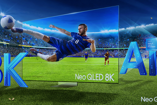 Trải nghiệm khác biệt bóng đá EURO 2024 với Samsung AI TV