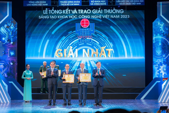 Phenikaa đạt giải Nhất Giải thưởng Sáng tạo KHCN Việt Nam lần 29