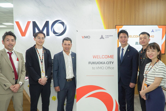 VMO Holdings tiên phong hợp tác đào tạo nguồn nhân lực cùng chính quyền TP. Fukuoka, Nhật Bản