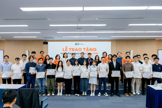 ‏FPT Software trao học bổng cho sinh viên CNTT tới Nhật Bản‏
