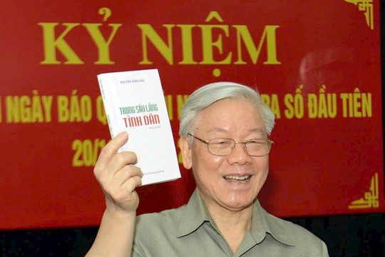Cuốn sách đầu tiên về Tổng Bí thư Nguyễn Phú Trọng