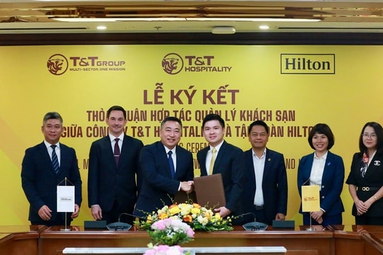 T&T Group và Tập đoàn Hilton mang thương hiệu khách sạn hàng đầu thế giới về đồng bằng sông Cửu Long