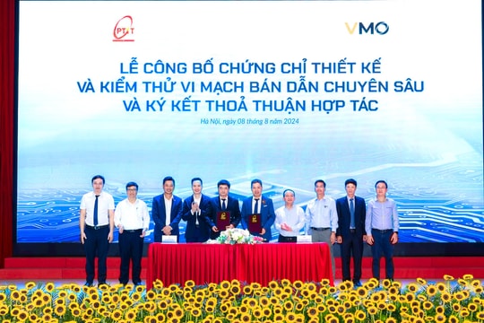 PTIT ra mắt chứng chỉ thiết kế, kiểm thử vi mạch bán dẫn