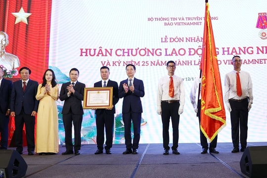 Bộ trưởng Nguyễn Mạnh Hùng: Báo VietNamNet luôn gắn liền với ngành TT&TT, đó là báo chí và công nghệ số