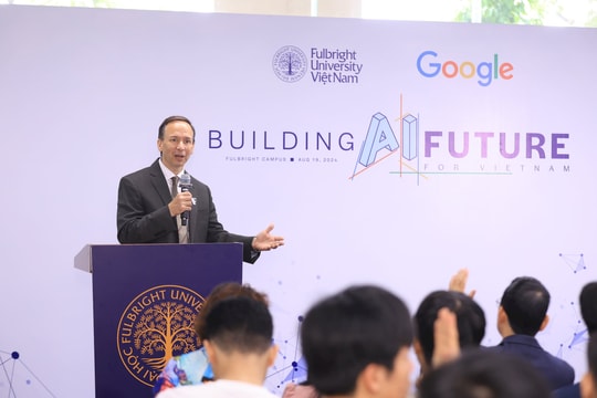 Trường ĐH Fulbright Việt Nam nhận tài trợ 1,5 triệu USD từ Google thúc đẩy giáo dục về AI