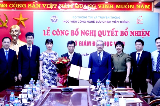 TS. Nguyễn Trung Kiên giữ chức Phó Giám đốc Học viện công nghệ Bưu chính Viễn thông