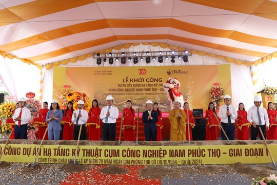 T&T Group khởi công Cụm công nghiệp lớn nhất Hà Nội
