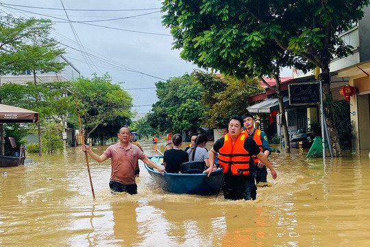 Hội Nhà báo Việt Nam kêu gọi ủng hộ đồng bào khắc phục hậu quả bão lũ