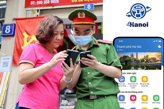 iHanoi mang đến kênh thông tin mới, hiệu quả để người dân cập nhật tình hình mưa lũ sau bão Yagi