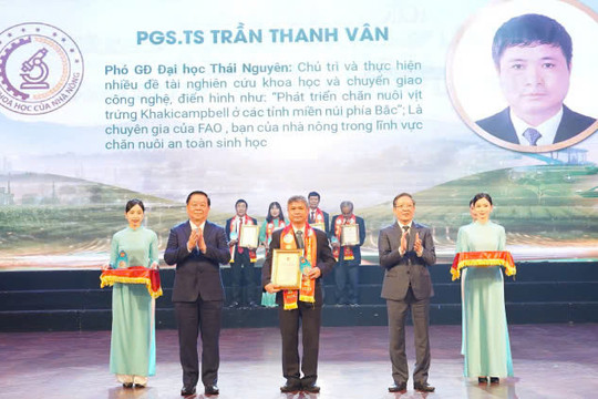 56 “nhà khoa học của nhà nông” được vinh danh