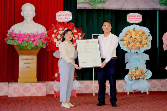 Ninh Bình: Công bố chứng nhận đăng ký nhãn hiệu Rau cần Yên Hòa - Yên Mô
