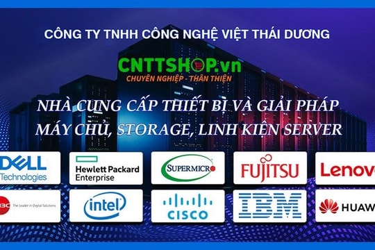 CNTTShop - Đơn vị cung cấp máy chủ (server) chuyên nghiệp, giá tốt.