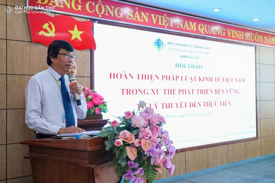 Hoàn thiện pháp luật kinh tế Việt Nam trong xu thế phát triển bền vững - Từ lý thuyết đến thực tiễn