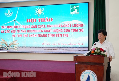 Bến Tre: Tìm kiếm giải pháp phát triển tôm sú và tôm thẻ chân trắng