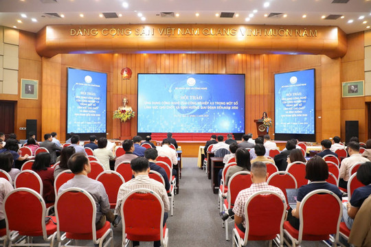 Đẩy mạnh ứng dụng công nghệ của công nghiệp 4.0 trong một số lĩnh vực chủ chốt và định hướng giai đoạn đến năm 2030