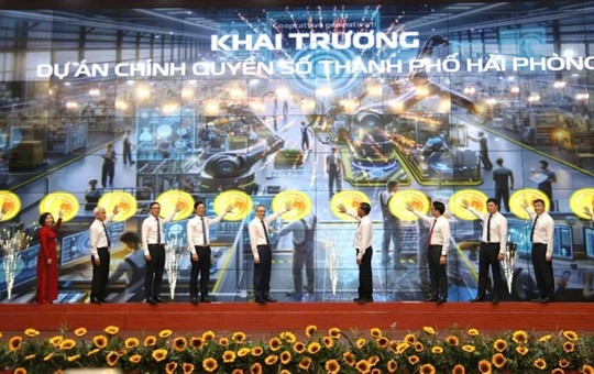 Khai trương Dự án chính quyền số thành phố Hải Phòng