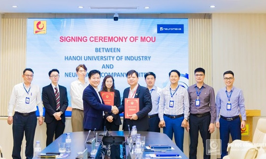 Trường Đại học Công nghiệp Hà Nội: Hợp tác nhằm bồi dưỡng nhân tài trong lĩnh vực kỹ thuật tiên tiến