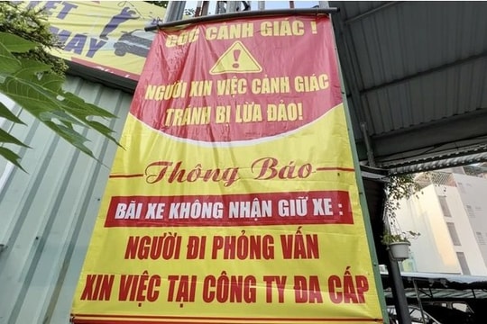 Cảnh giác với việc nhẹ lương cao, đầu tư đa cấp trái phép