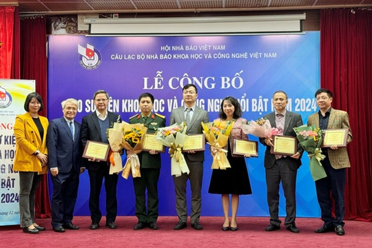 Công bố 10 sự kiện khoa học và công nghệ nổi bật năm 2024