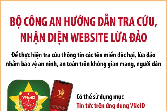 Bộ Công an hướng dẫn tra cứu, nhận diện website lừa đảo