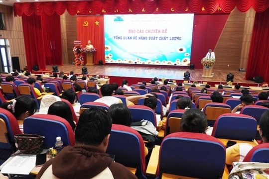 Nâng cao nhận thức về năng suất, chất lượng cho các trường đại học