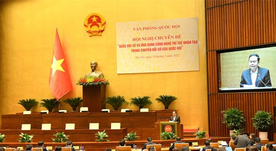 Quốc hội số và ứng dụng công nghệ trí tuệ nhân tạo trong chuyển đổi số của Quốc hội