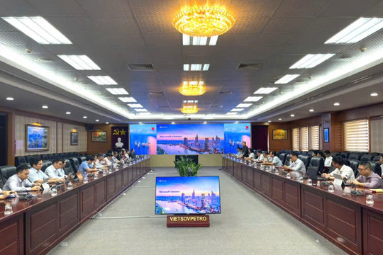 Liên doanh Việt - Nga (Vietsovpetro): Tăng cường chuyển đổi số với giải pháp thư viện số, tri thức số với trí tuệ nhân tạo khai thác dữ liệu
