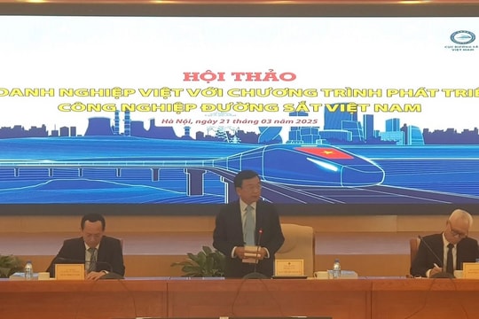 Doanh nghiệp với chương trình phát triển công nghiệp đường sắt Việt Nam