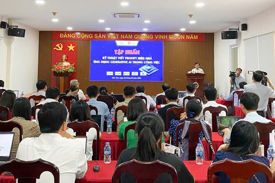 Sở Khoa học và Công nghệ TP Cần Thơ: Đẩy mạnh ứng dụng trí tuệ nhân tạo trong công việc chuyên môn