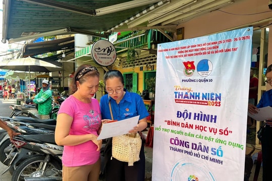 Tuổi trẻ TP Hồ Chí Minh xung kích, sáng tạo trong chuyển đổi số